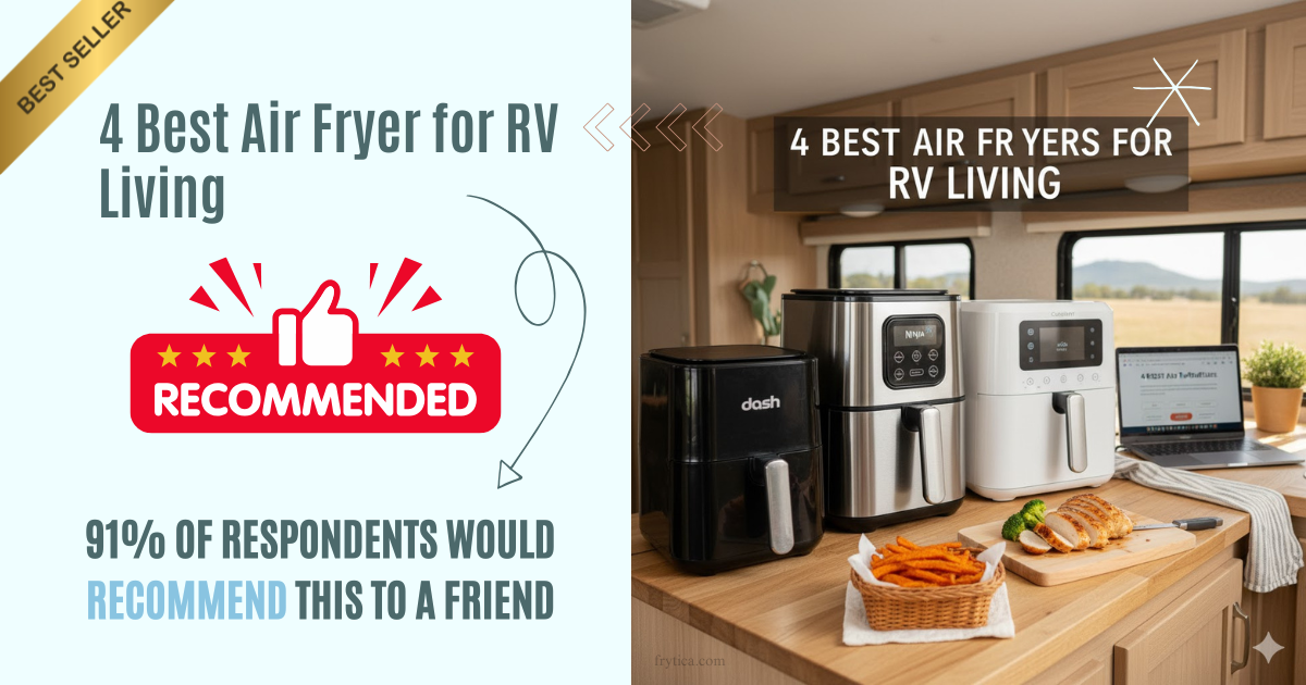 4 Best Air Fryer for RV Living Compact, Powerful, and Totally Worth It!