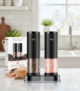 The Modern Kitchen Game-Changer An In-Depth Review of the Electric Salt and Pepper Grinder Set