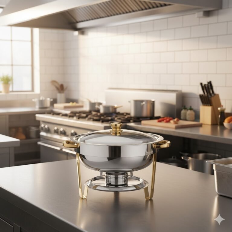 6qt Round Serving Dish Warmer