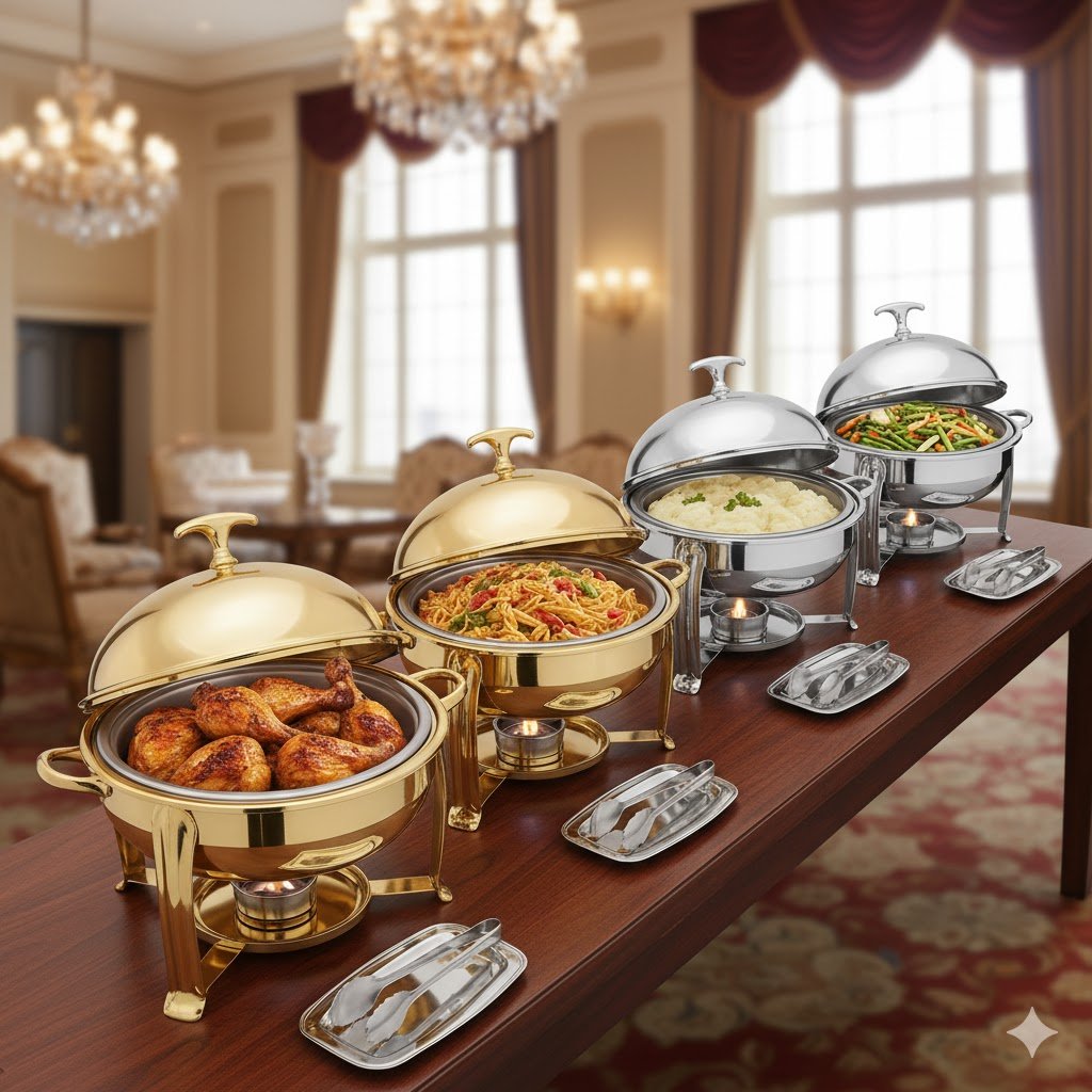 Chafing Dishes 4 Pack Why This 1 Set Is Best For Parties