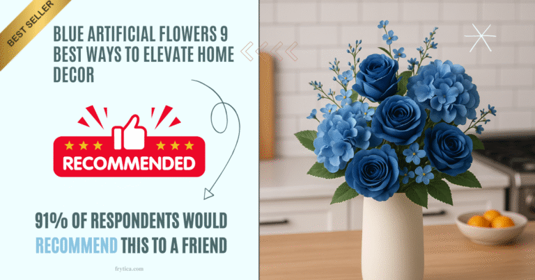 Blue Artificial Flowers 9 Best Ways to Elevate Home Decor